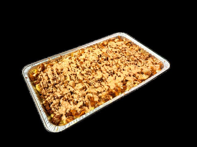Large Loaded Fries Tray.