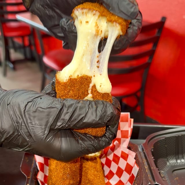 3 Mozzarella Planks.