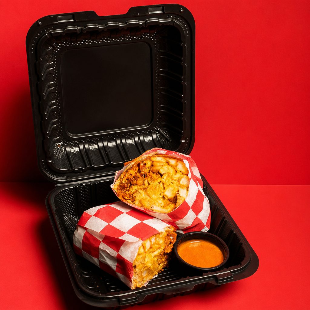 #5 Loaded Burrito.